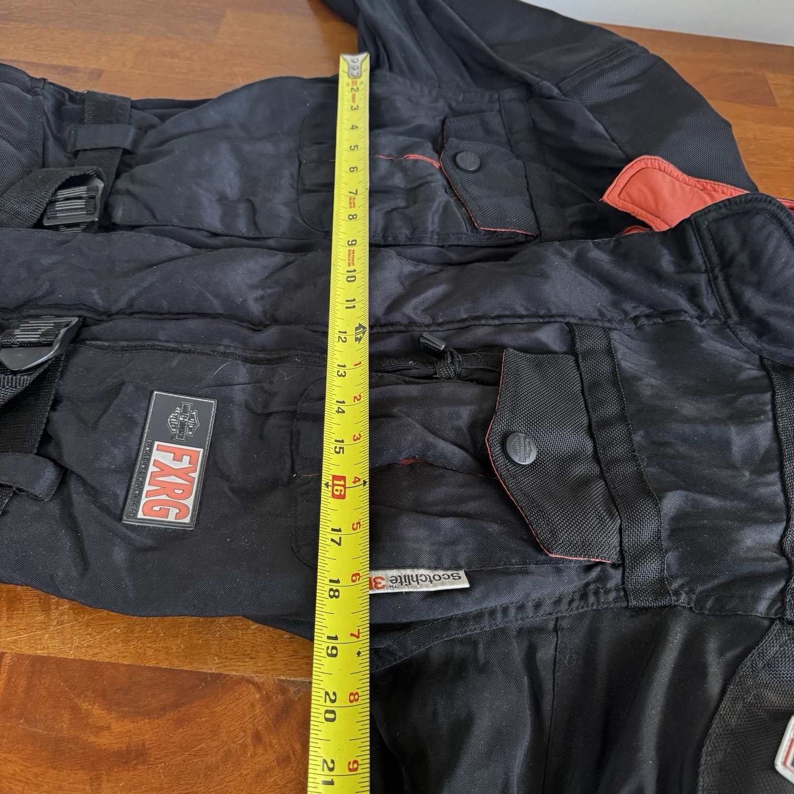 GENUINE -Harley-Davidson Mens FXRG Waterproof Textile Riding Jacket Size XXS