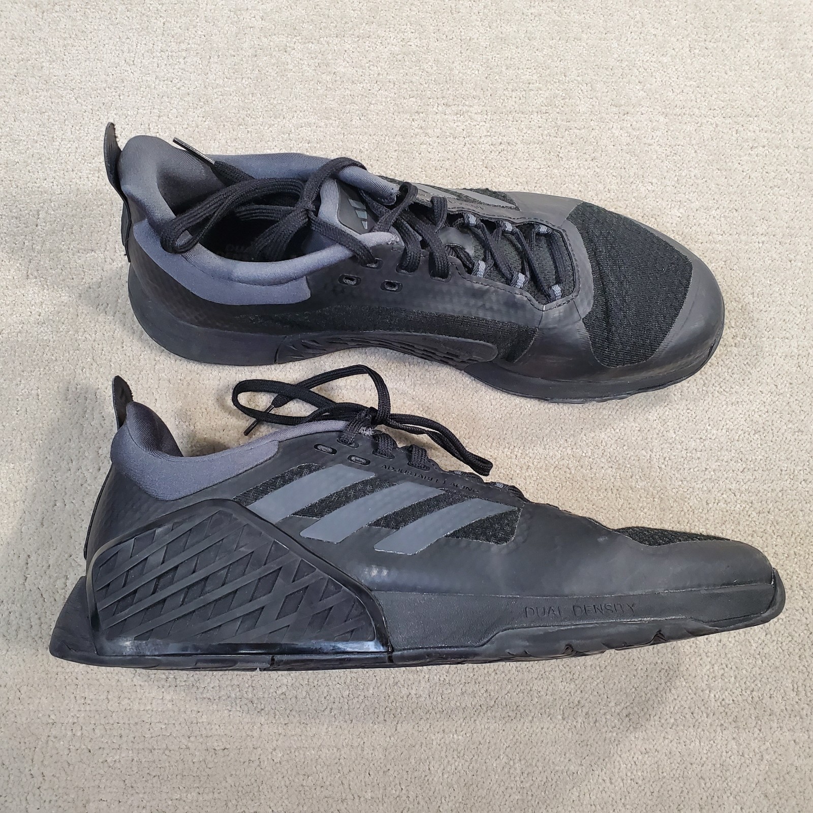 Adidas Dropset 2 Cross Training Shoes Mens 10.5 Black Athletic Sneakers HQ8775