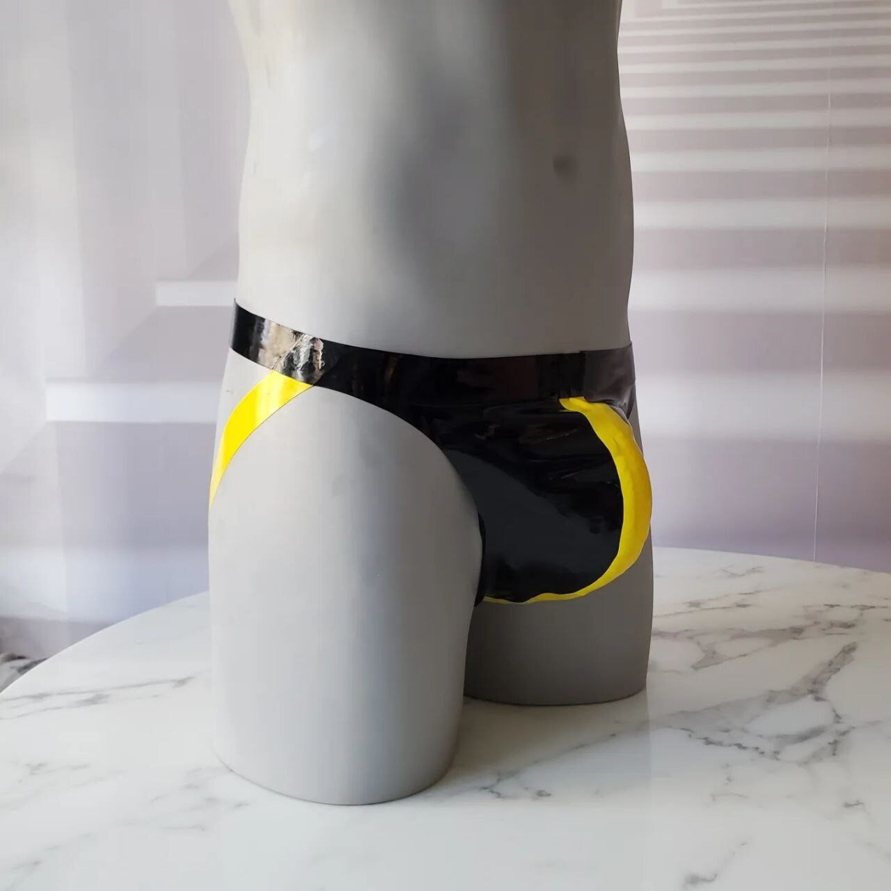 Handmade Latex Rubber Jockstrap or G-String Thong Custom color