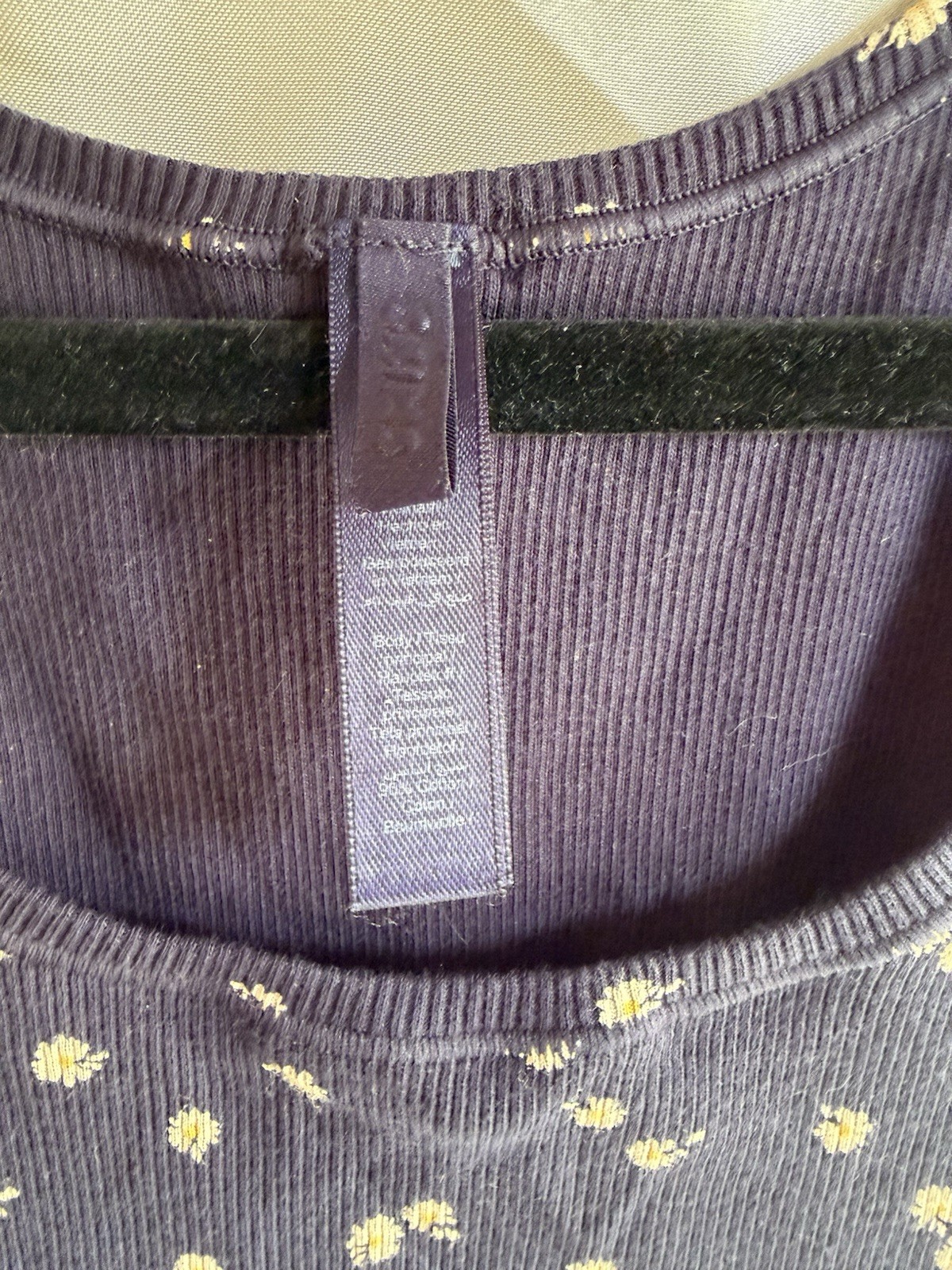 Skims Cotton Rib Tank Size Large
