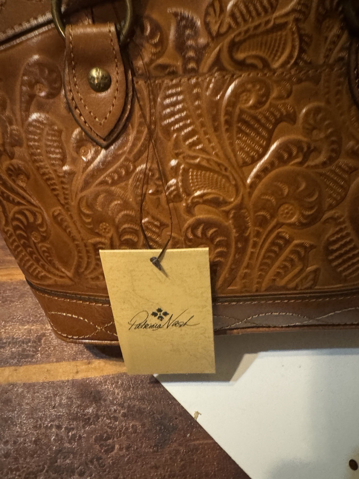 Patricia Nash Leather Handbag