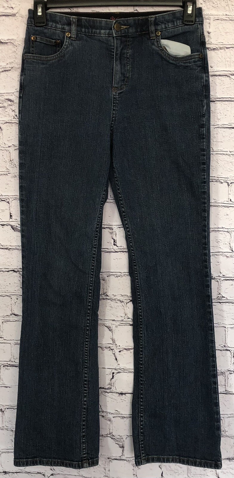 WOOLRICH Women’s Jeans Blue Straight Leg Denim Size 6 5-Pocket Design EUC