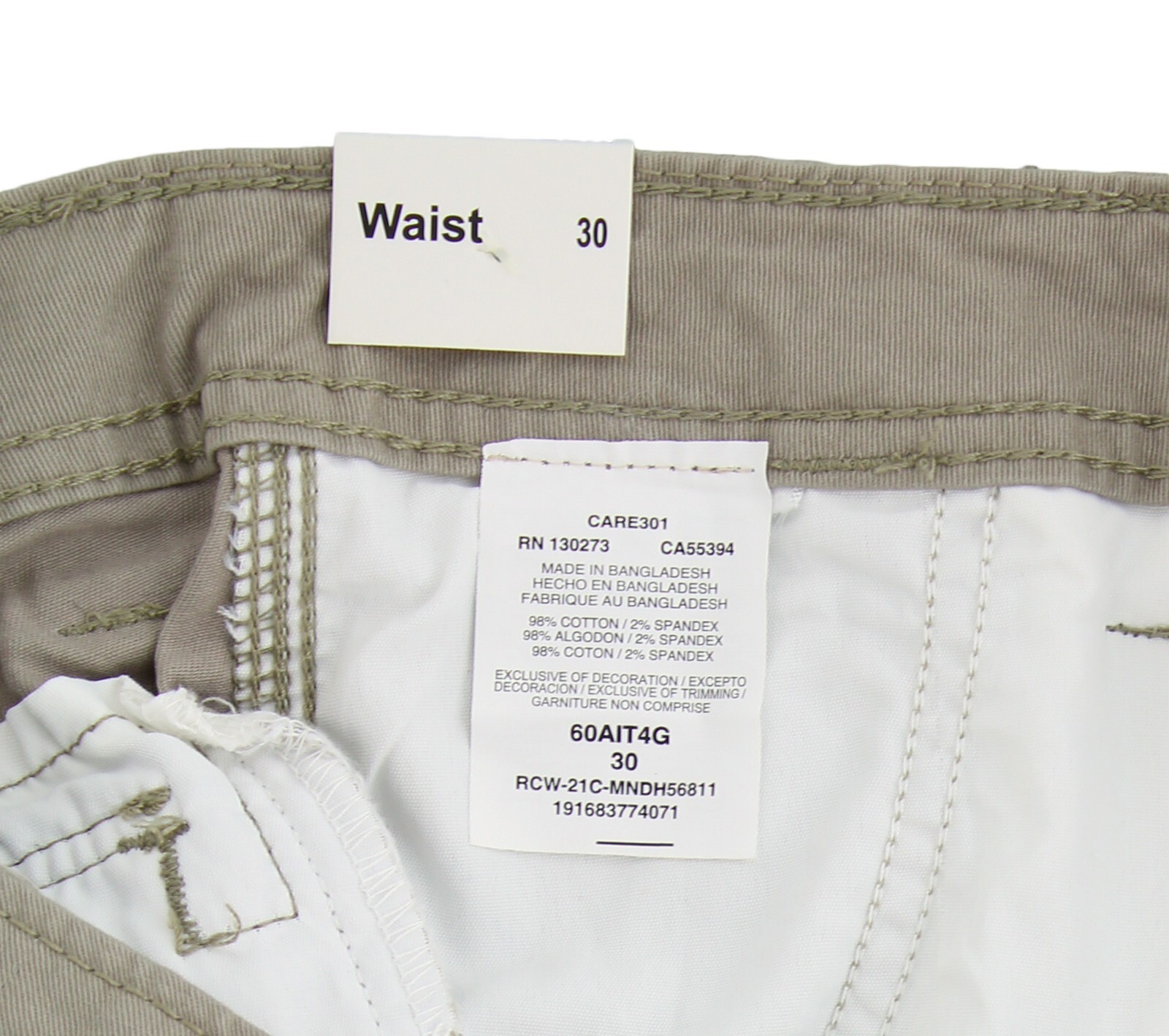 Lee Men’s Cargo Shorts 8+Pockets, Regular Fit 11″ Inseam Pre-Wash Cotton Blended