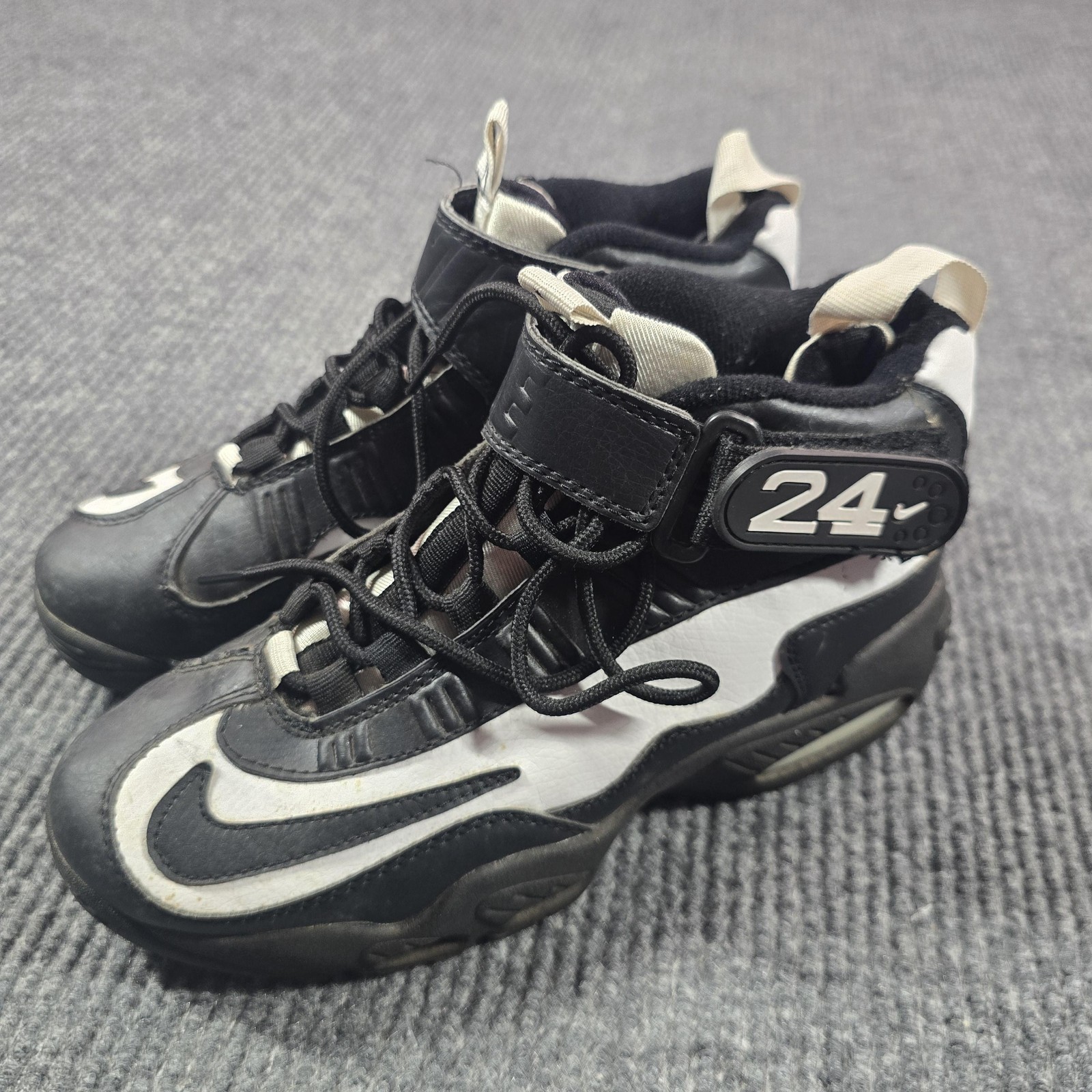 Nike Air Griffey Max 1 Shoes Mens Size 8.5 Black White Sneakers 354912