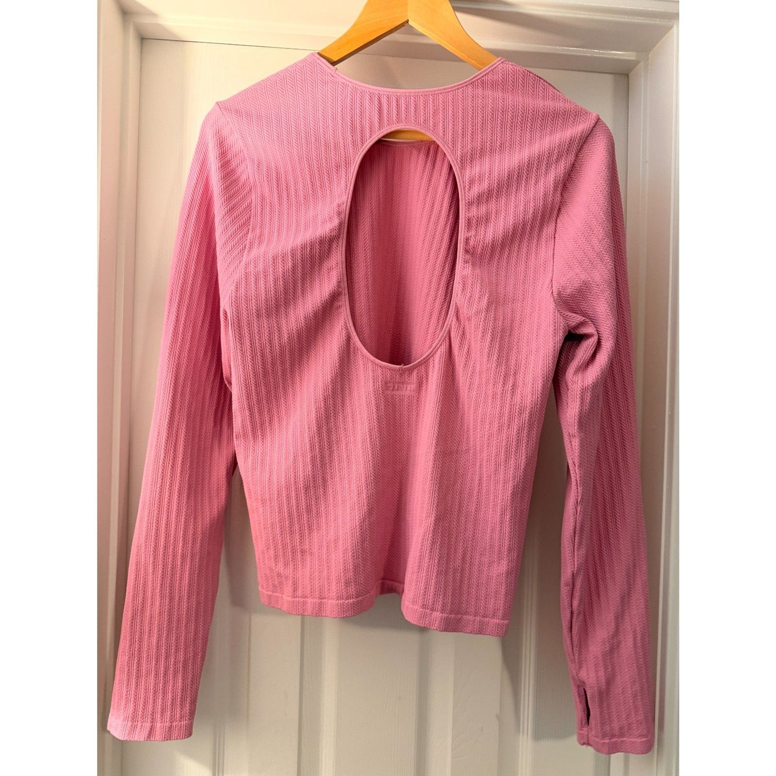 PINK Open-Back Pink Top – Used fair