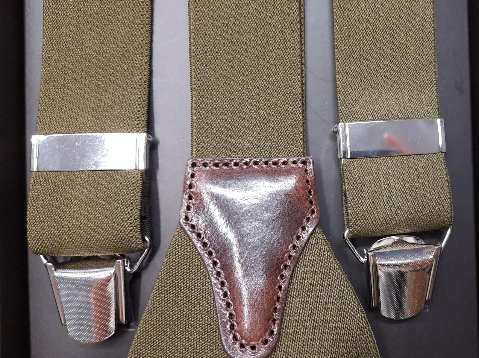 Solid Color Green Brace 56 to 4 Arms 36mm Height – 100% Made in Italy