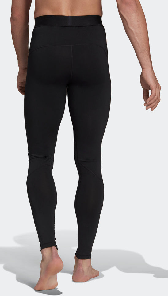 BRAND NEW Adidas Men’s Techfit Long Tights #CW9427 in BLACK in SIZE LARGE LONG