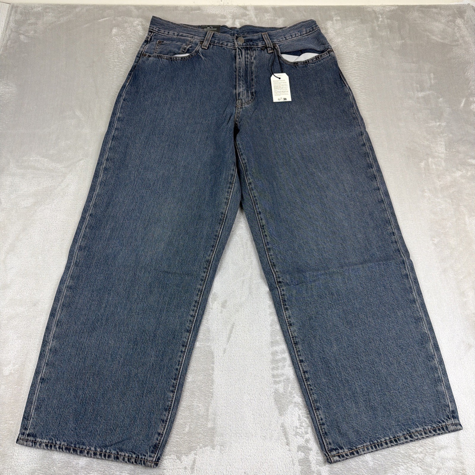 Levi’s Premium 578 Baggy Denim Jeans Men’s Size 33×30 Blue Cotton Y2K