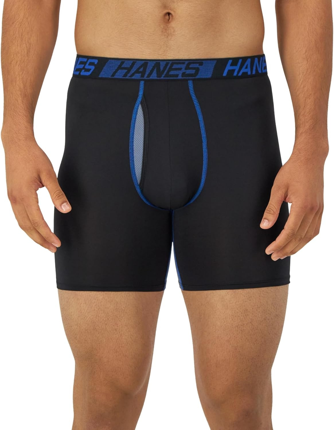 Hanes Men’S Underwear Pack, 3-Pack, Total Support Pouch Boxer Briefs or Trunks,