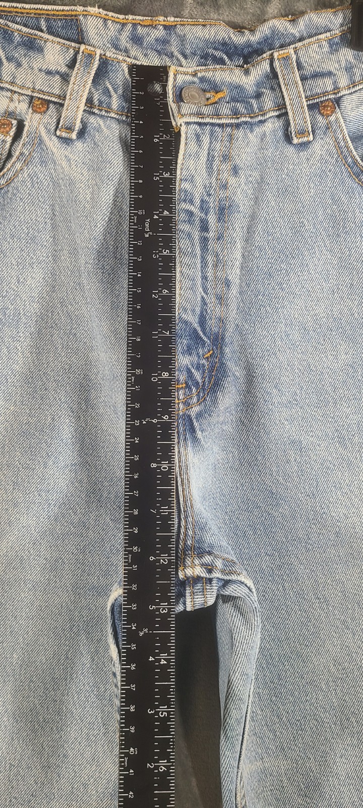 Vintage 1998 Levi’s 560 Women’s Size 14 Reg M Loose Fit Made in USA Blue Denim
