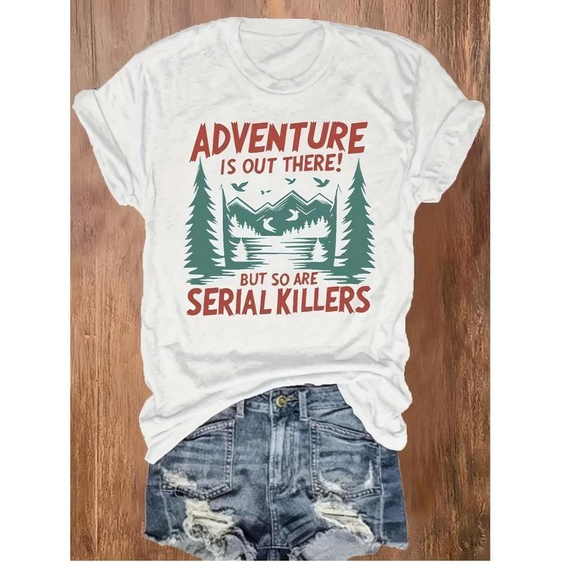 “Adventure Is Out There!” Mountain Lakes Graphic Print