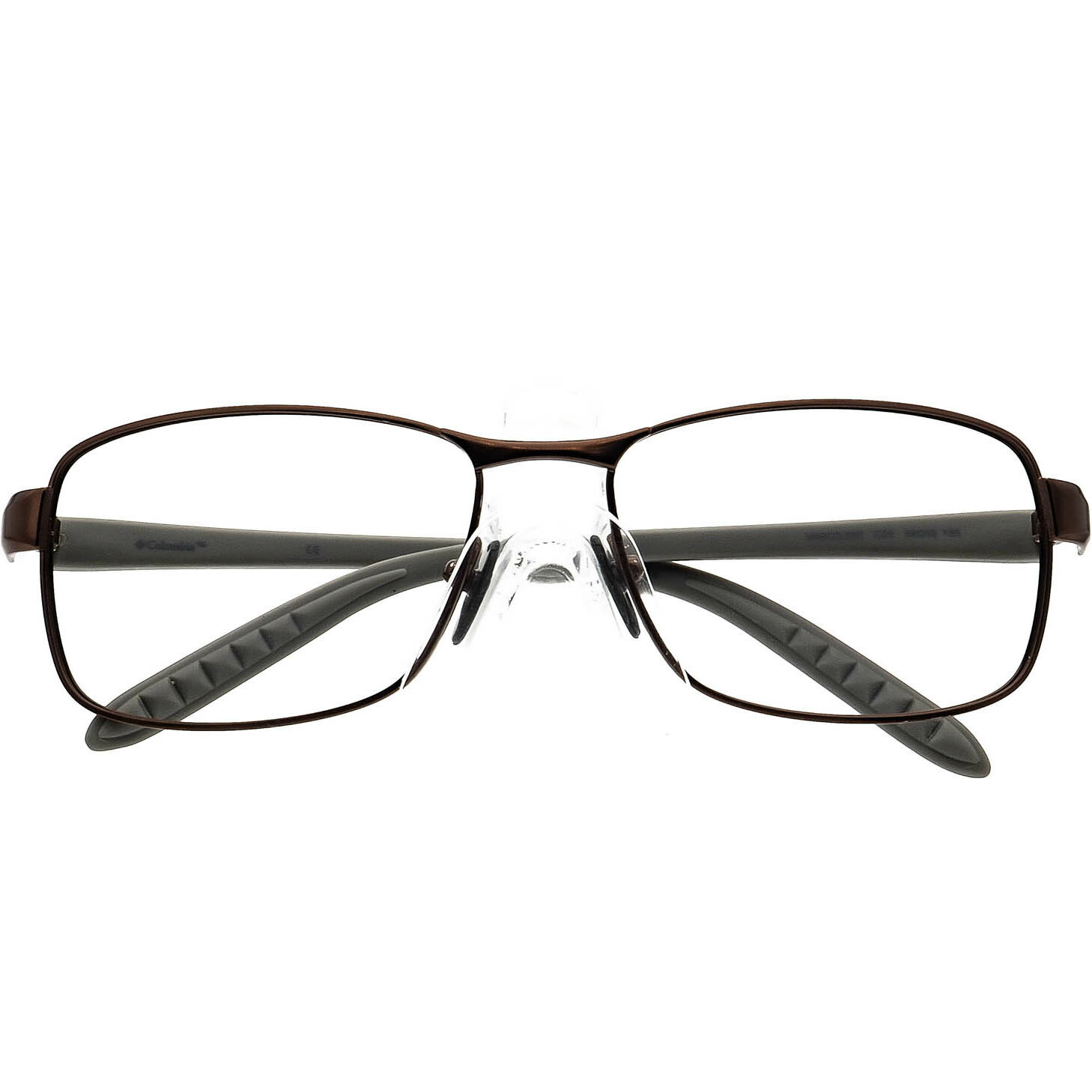 Columbia Sunglasses Frame Only Vasco 200 C03 Brown Rectangular 58 mm