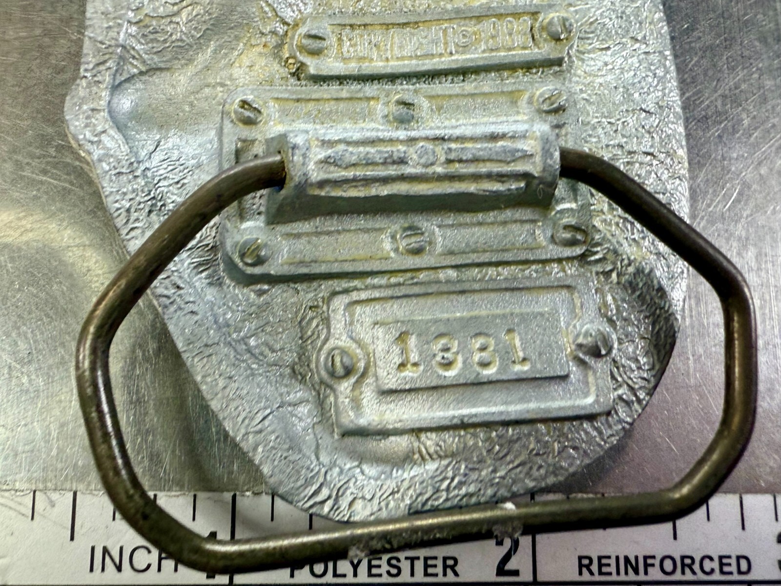 Construction Worker A Breed Apart Vintage The Great American Belt Buckle