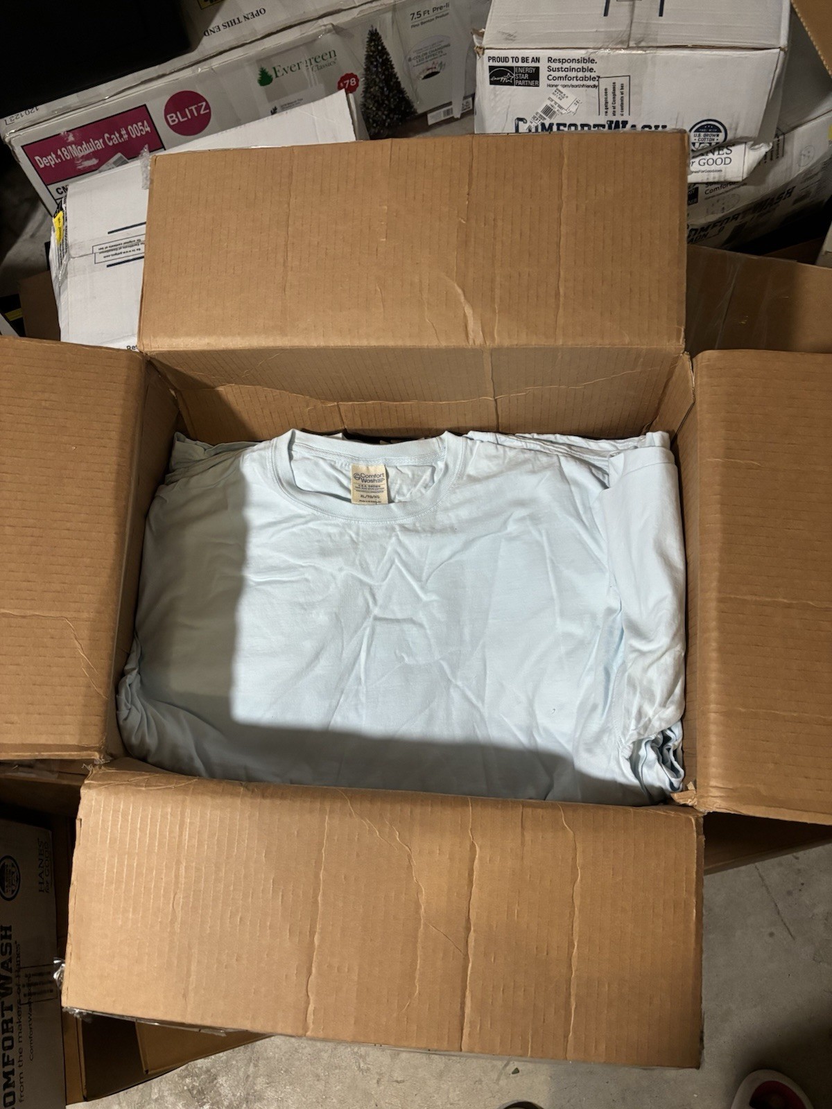 ComfortWash by Hanes T-Shirts – 100% Cotton (XS, S, M, L, 2XL, Assorted Colors)