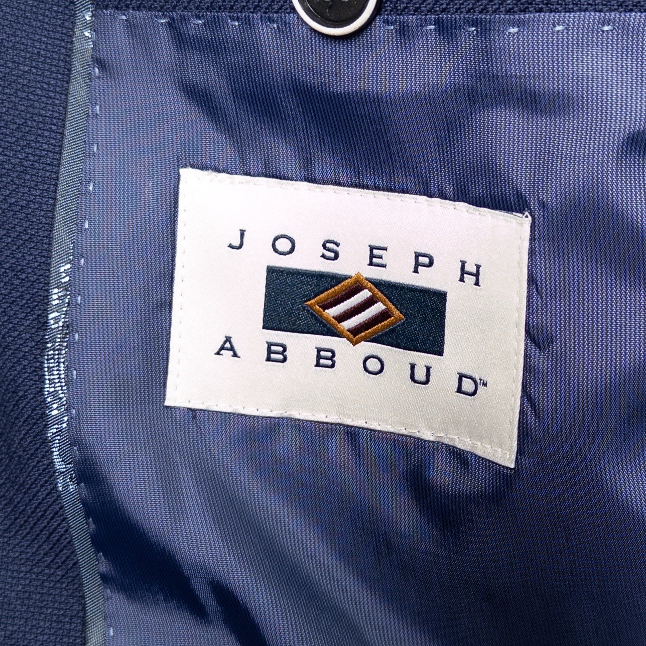 Joseph Abboud Heritage 50R Navy 100% Wool Slim Fit Sport Coat Blazer Angelico