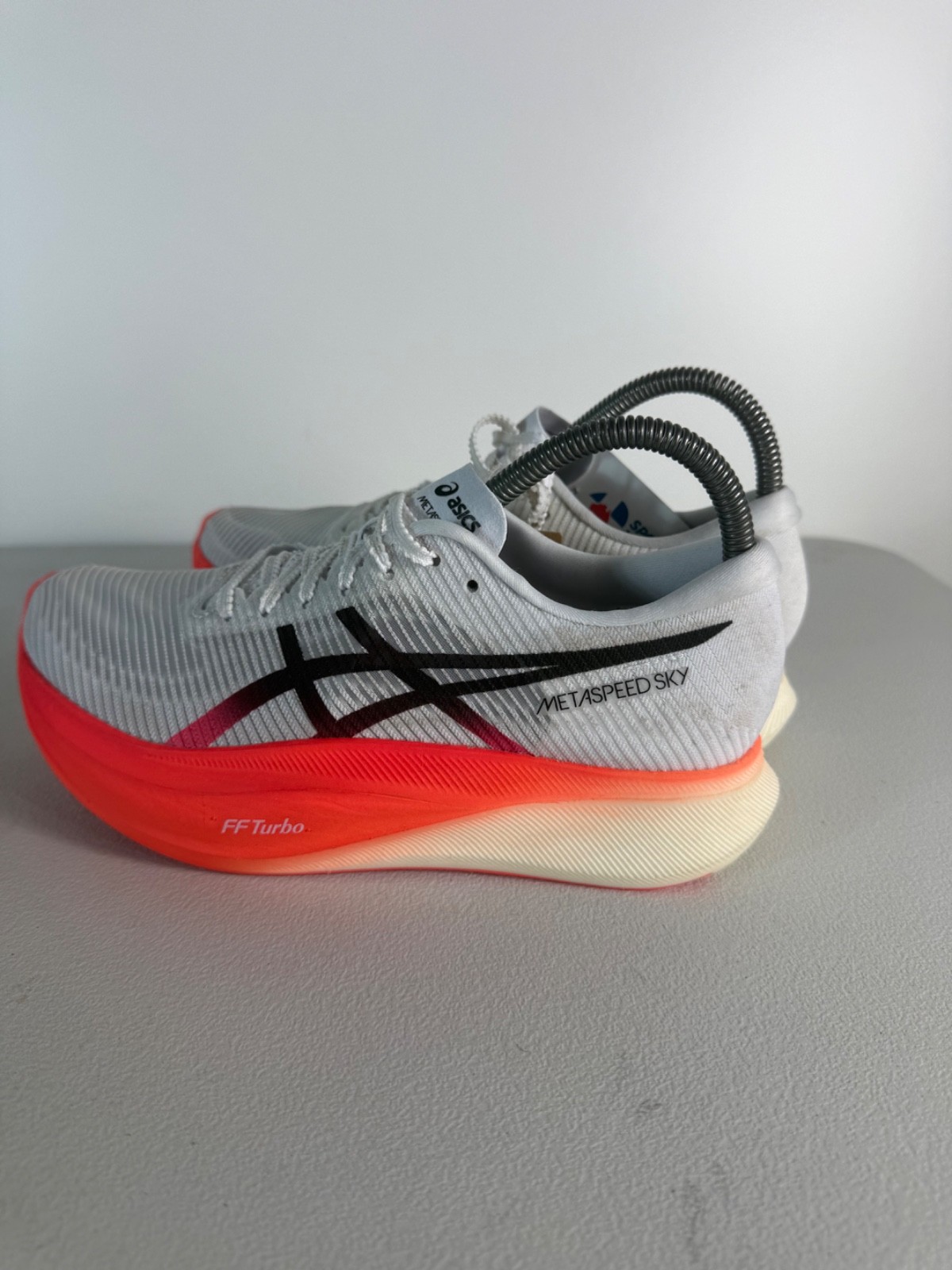 Asics Metaspeed Sky Sneakers Mens Size US 6.5 UK 5.5 EU 39.5 White Red NWT