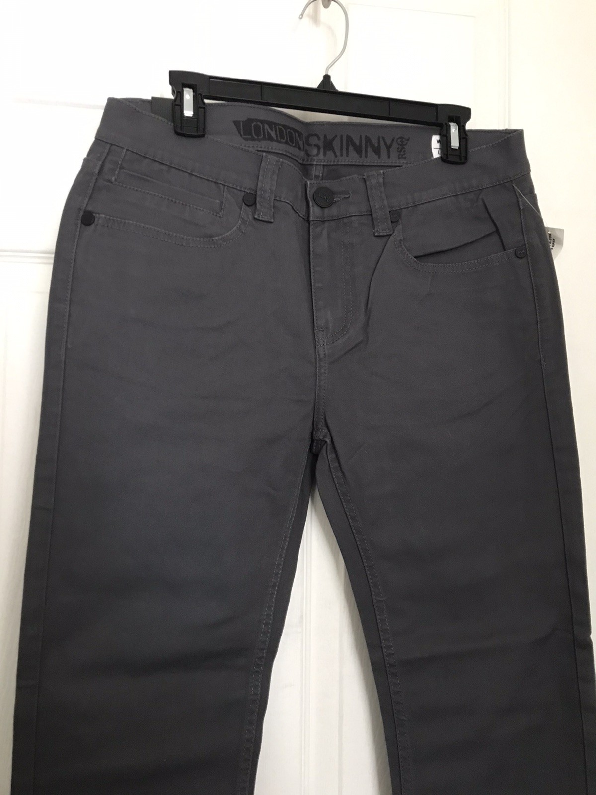 RSQ Gray London Soft Skinny Stretch Jeans Men W33xL32