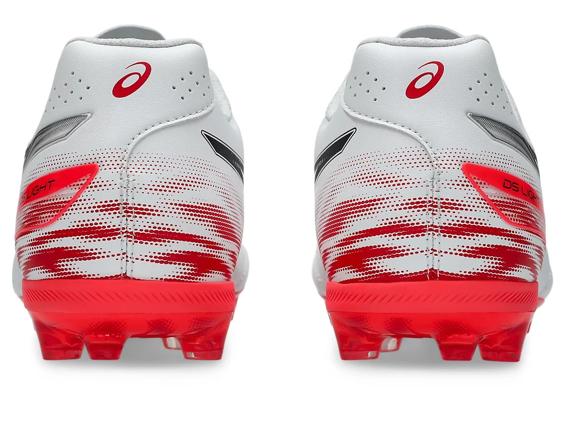 ASICS DS LIGHT PRO AG 1103A127 102 White Flash Red Soccer Cleats