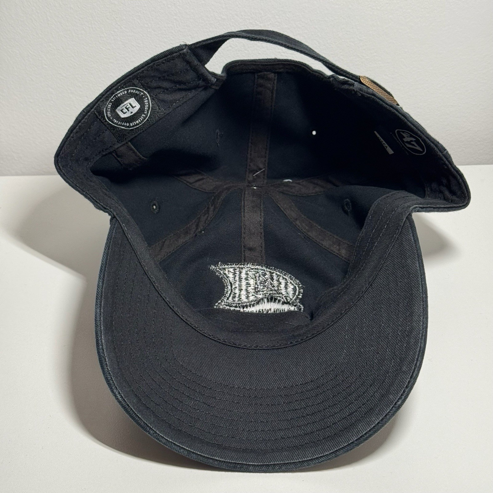 Men’s Toronto Argonauts Black on Black Clean up Adjustable Hat Cap – Adjustable
