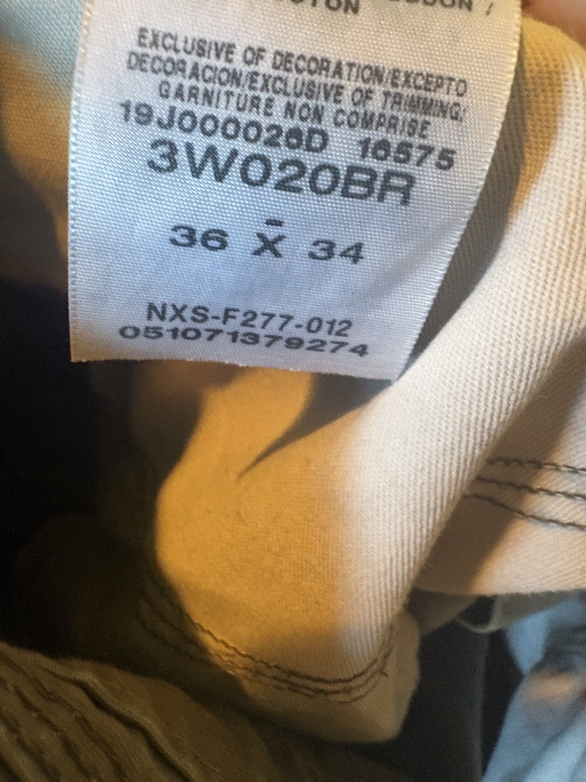 WRANGLER RIGGS CARPENTER PANTS MENS SIZE 36×34