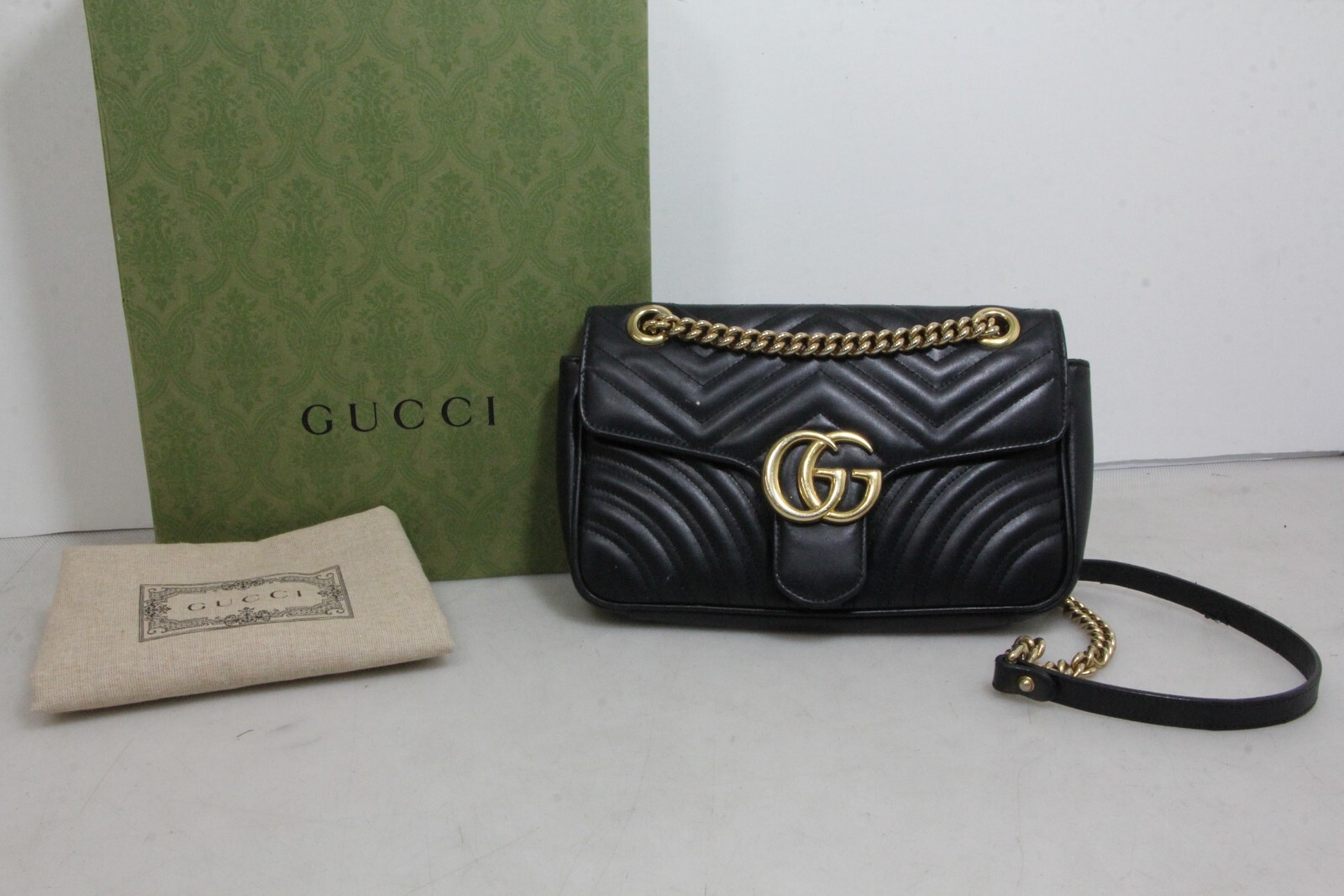 Gucci Marmont Matalesse GG Shoulder Bag