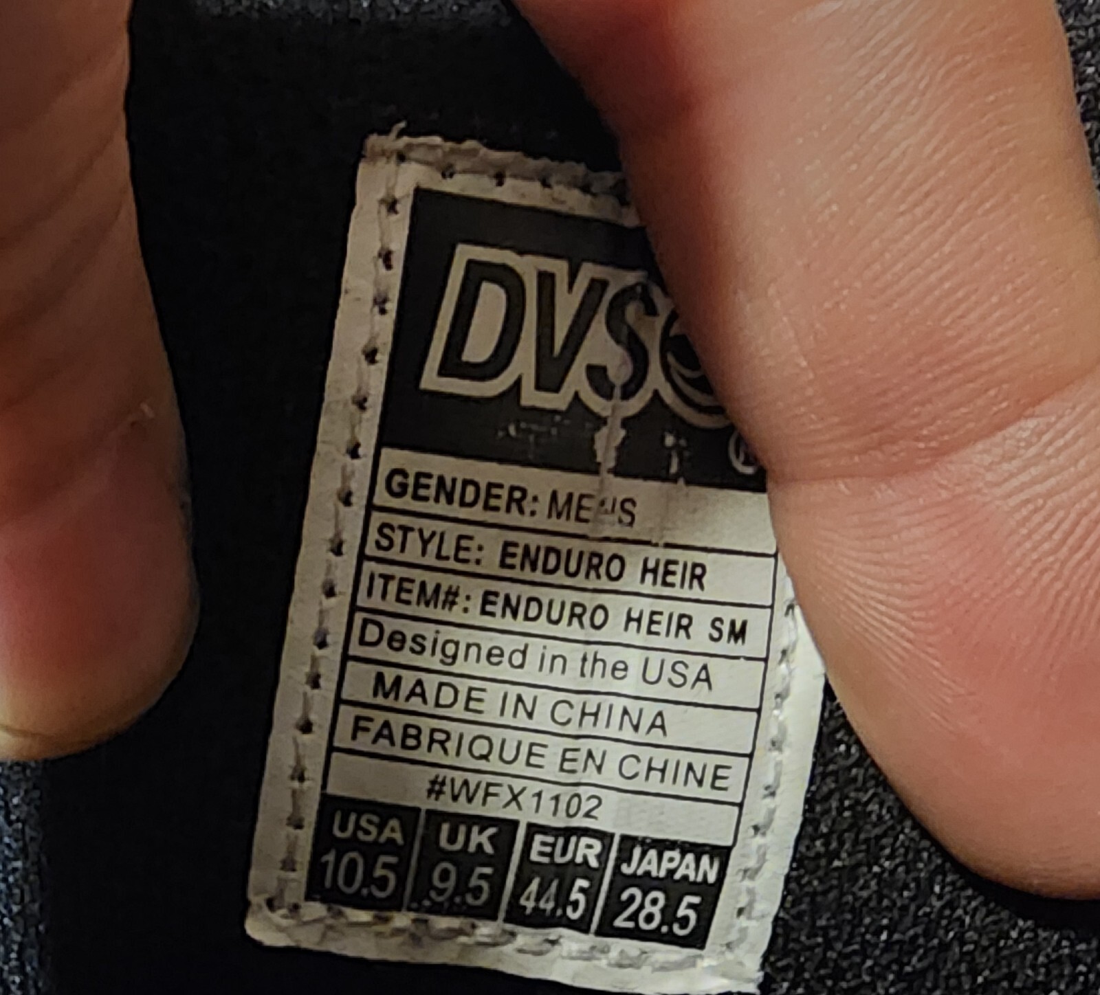 2011 Vintage DVS Enduro Heir – White/Black/Print – Size 10.5 *Exclusive* Bexley