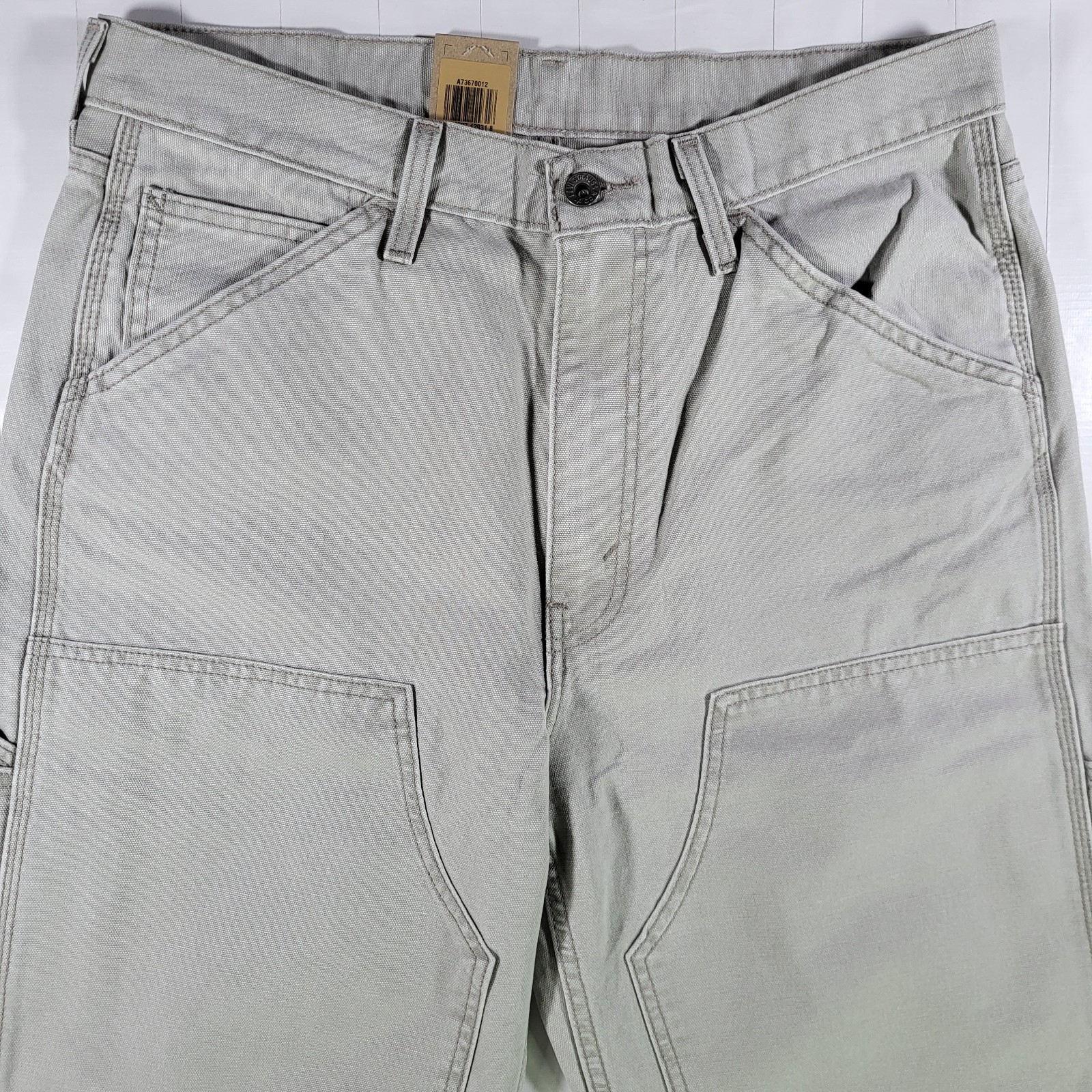 Levis 568 Double Knee Jeans 32×32 Carpenter Utility Loose Straight Men’s Gray