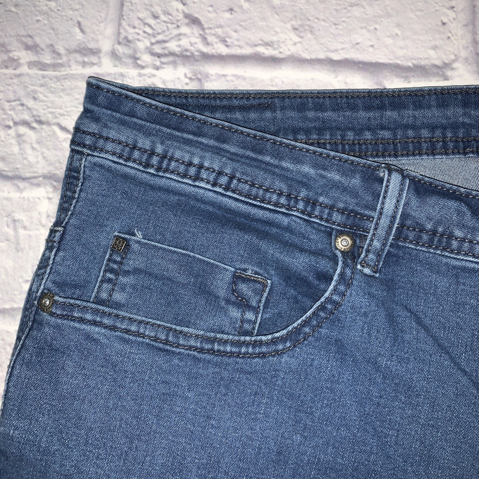 Buffalo David Bitton Jeans Mens 40×34 Axel Slim Stretch Blue Denim