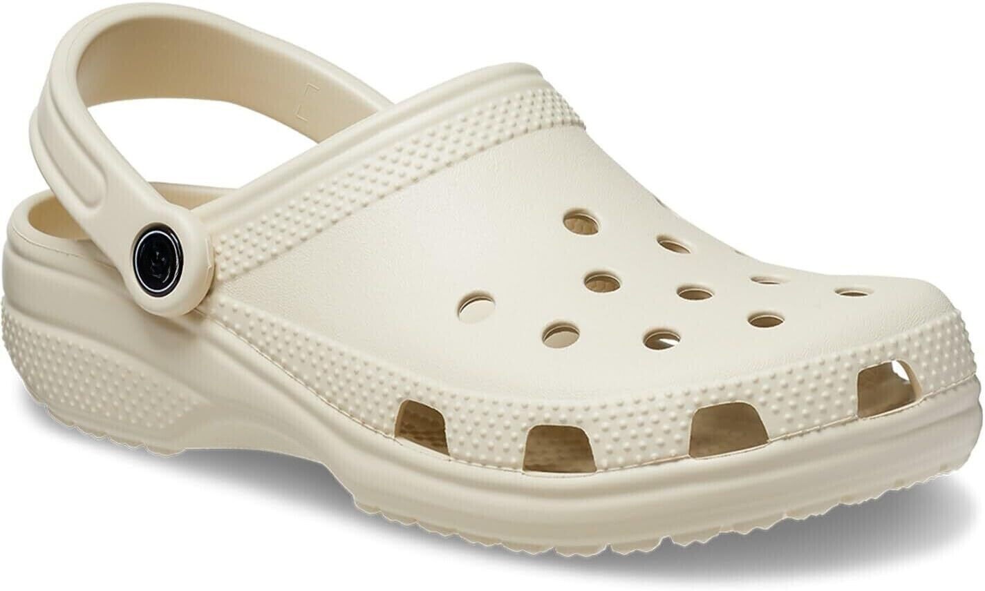 Crocs Classic Clog Unisex Slip On Women/Men Ultra Light Water Friendly BoneM5-W7