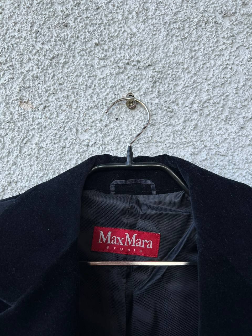 Max Mara Studio Dark Blue Velvet Jacket / Blazer