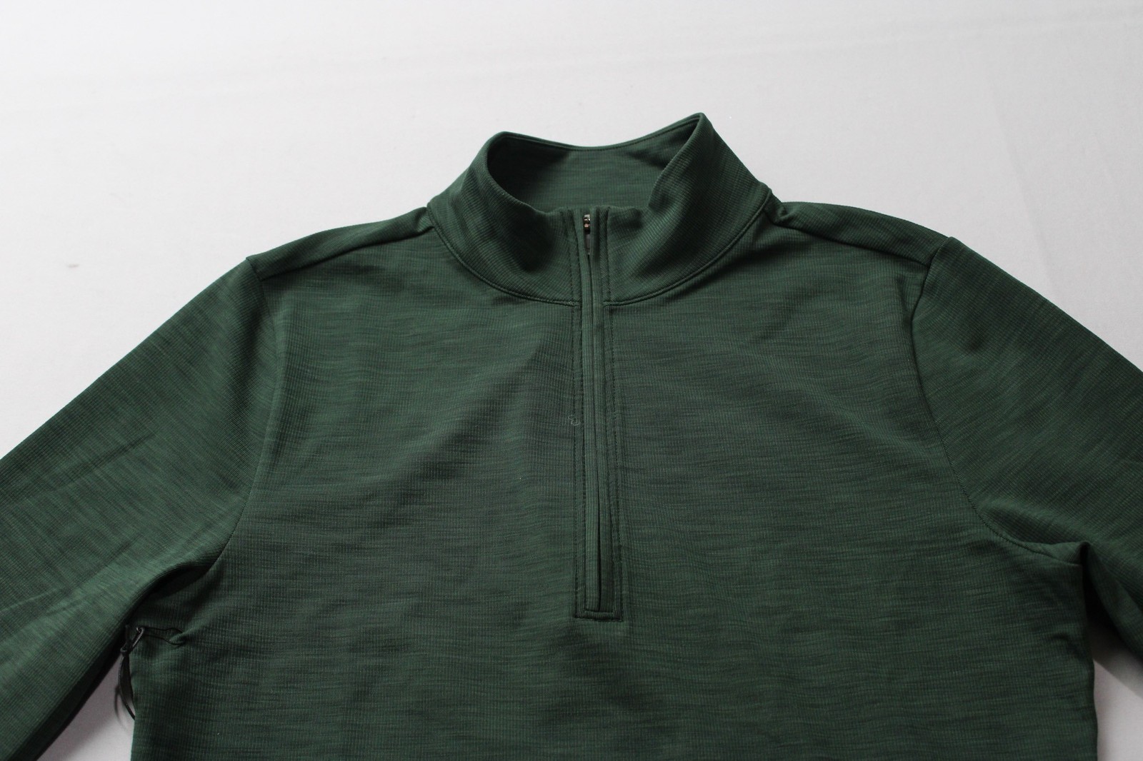 Splits59 Women’s Stevie Active Rib Half Zip Top NC3 Heather Military Medium