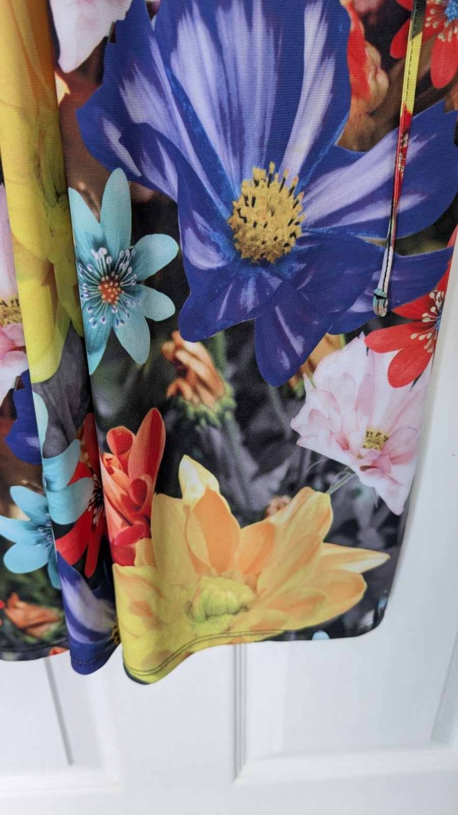 Full Length Floral Pattern Multi Coloured dress