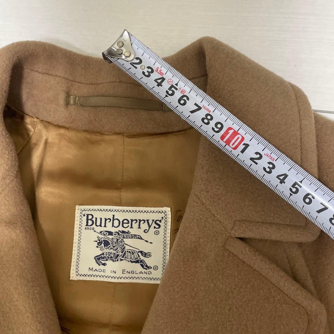 Burberrys long coat camel