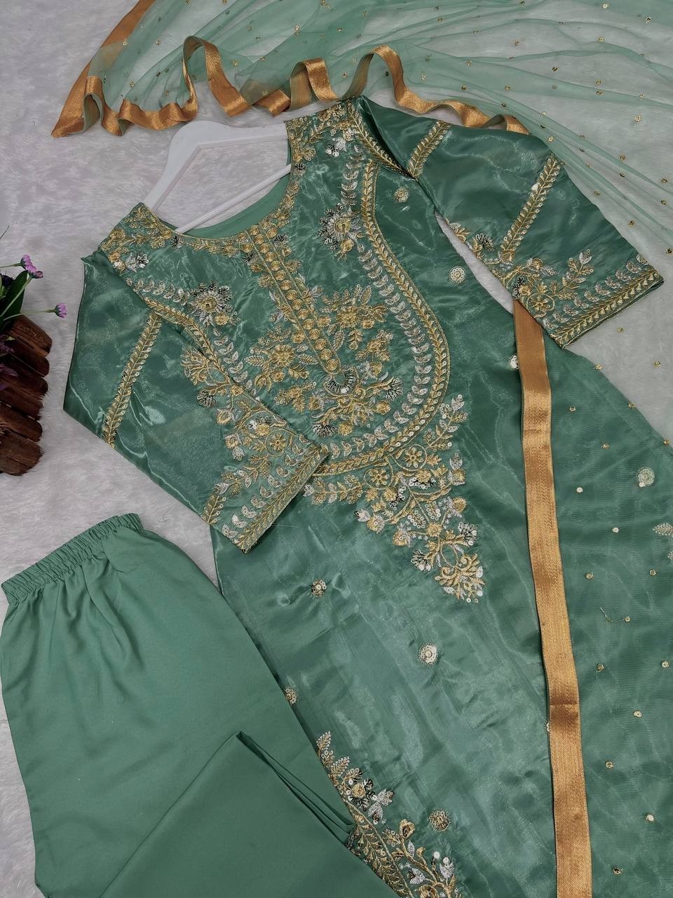 Indian Wedding Dress Pakistani Salwar Kameez Suit Bollywood Designer Party Wear