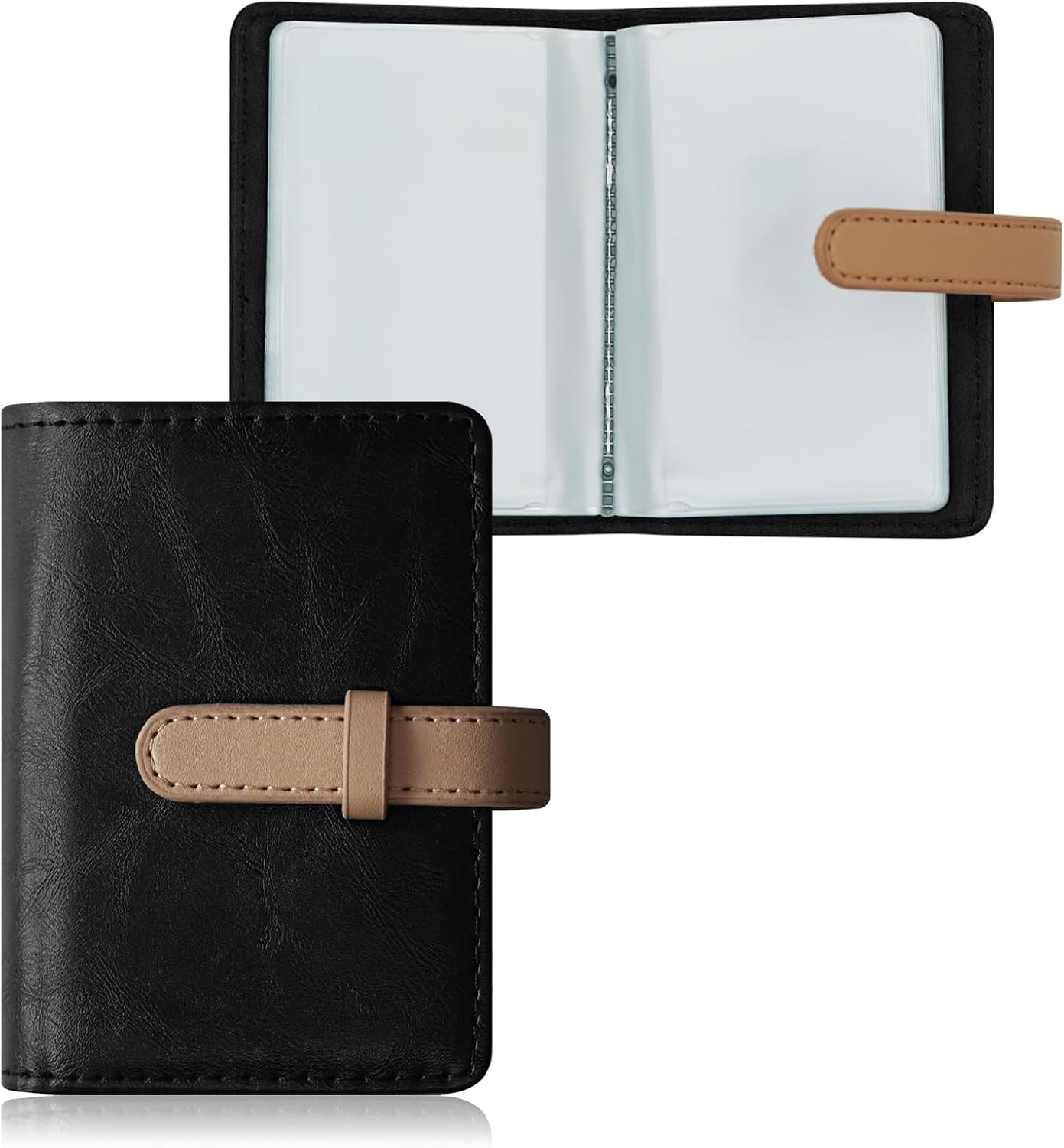 Credit Card Holder with 26 Suitable Slot, ID Card Case PU Leather Wallet for Wom