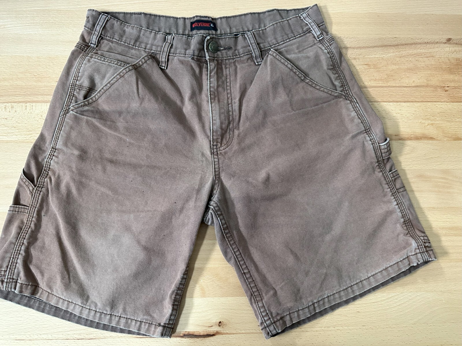 Wolverine Men’s Hammer Loop Cargo Work Shorts Size 32 – Workwear Minor flaws