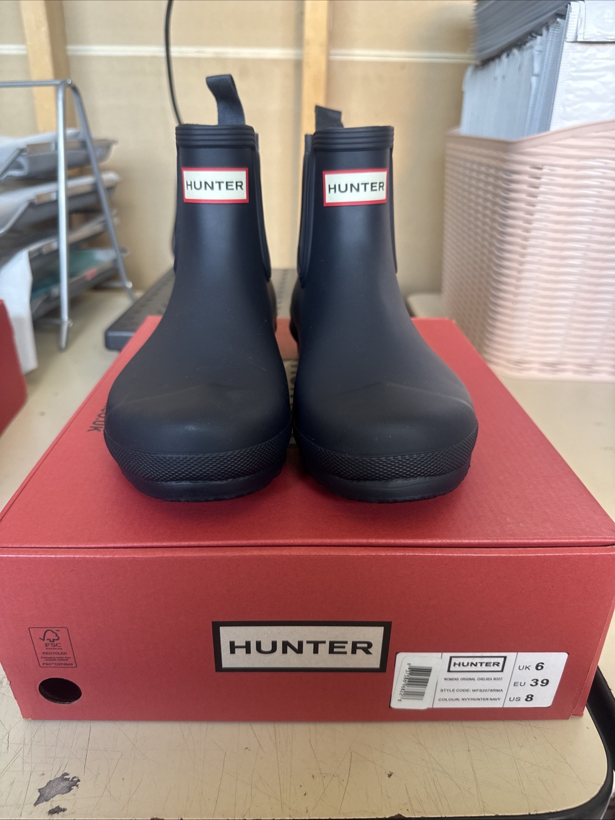 PICK SIZE / COLOR – Hunter Women’s Original Chelsea Rubber Rain Boots