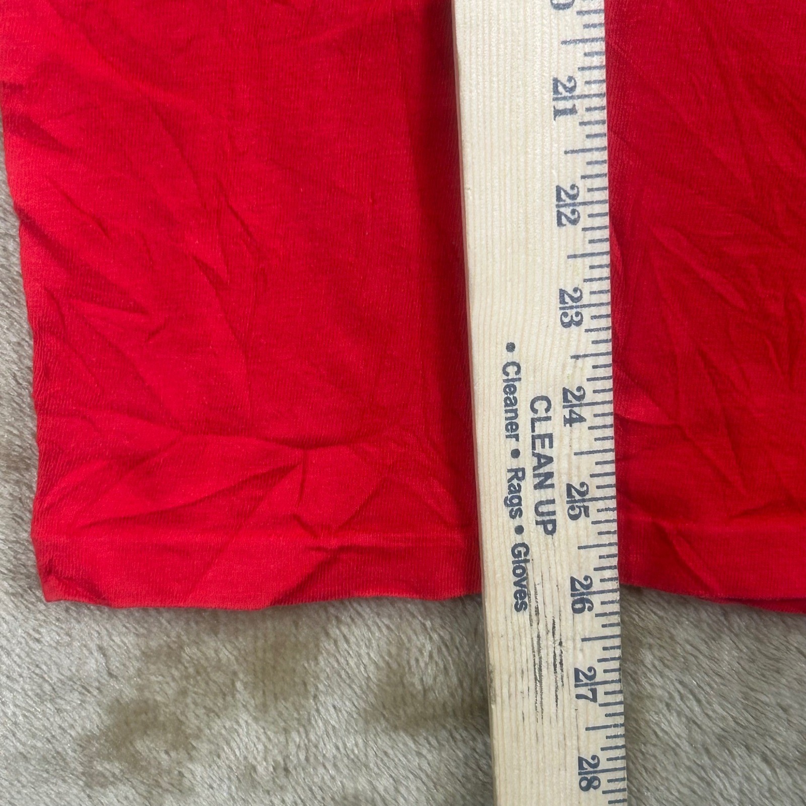 Vintage 1983 Ocean Pacific Red Graphic Long Sleeve T-Shirt Mens Medium USA Made