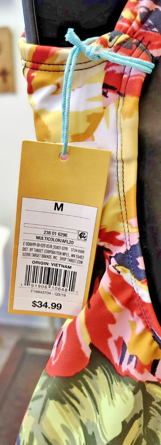 Beautiful Full Coverage New with Tags (NWT) Kona Sol Women’s One-Piece Swimsuit