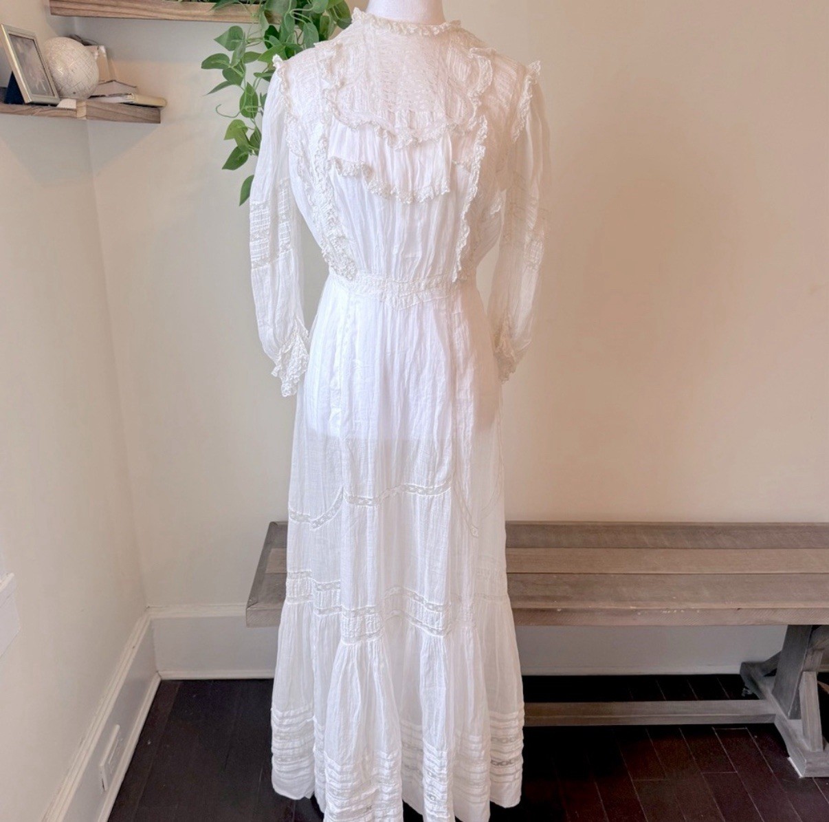 Vintage Edwardian Lawn Dress