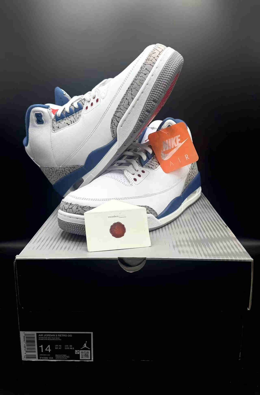 Air Jordan 3 True Blue 2026 IF4396-104 Men Size