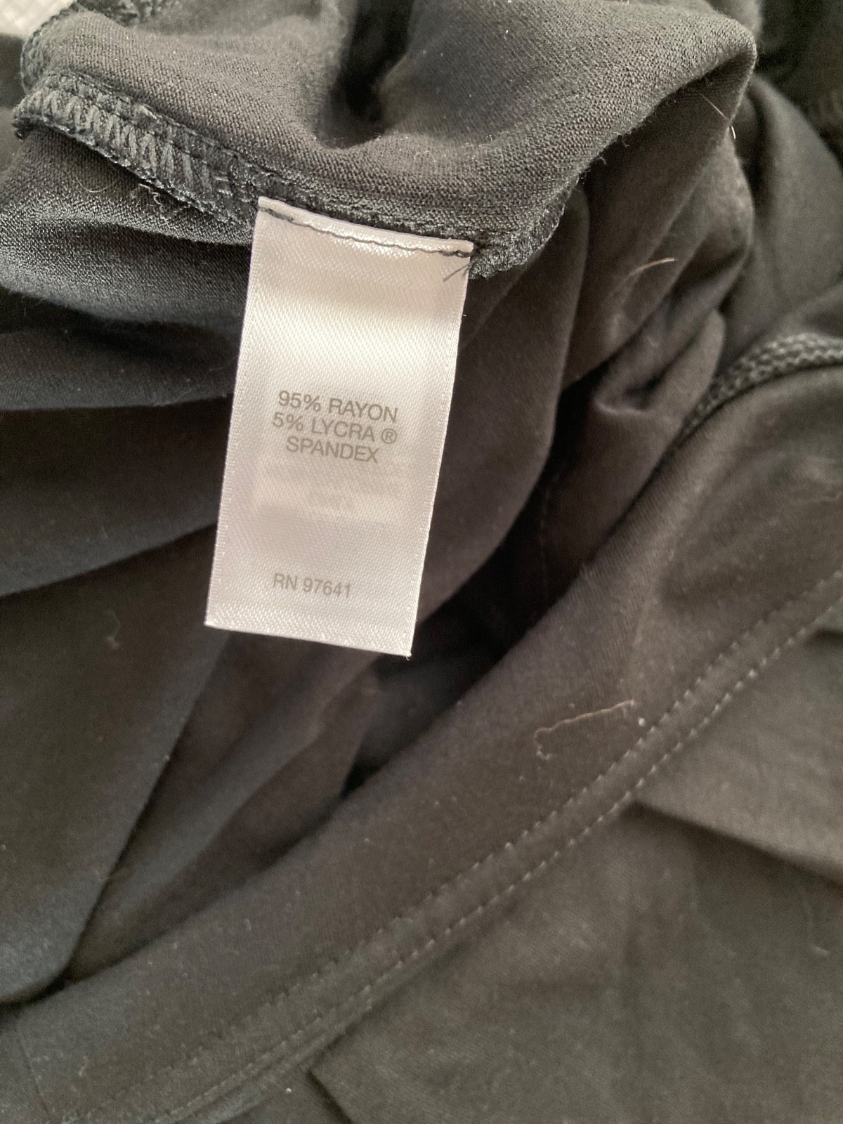 J Jill black rayon pants 2X.