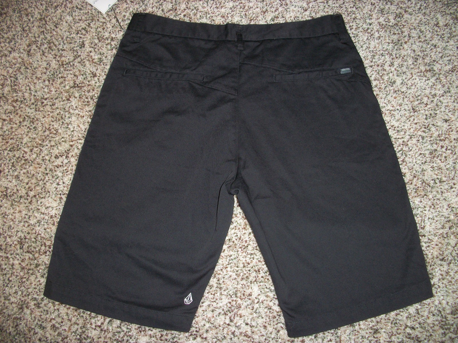 VOLCOM STONE New NWT Mens Walk Shorts Casual Black Chino Frickin Modern Fit