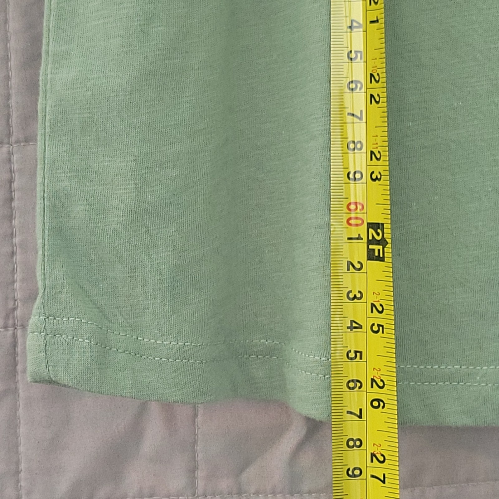 dip Men’s Green Crew Neck Sleeveless Lightweight Athletic Tank Top Size S