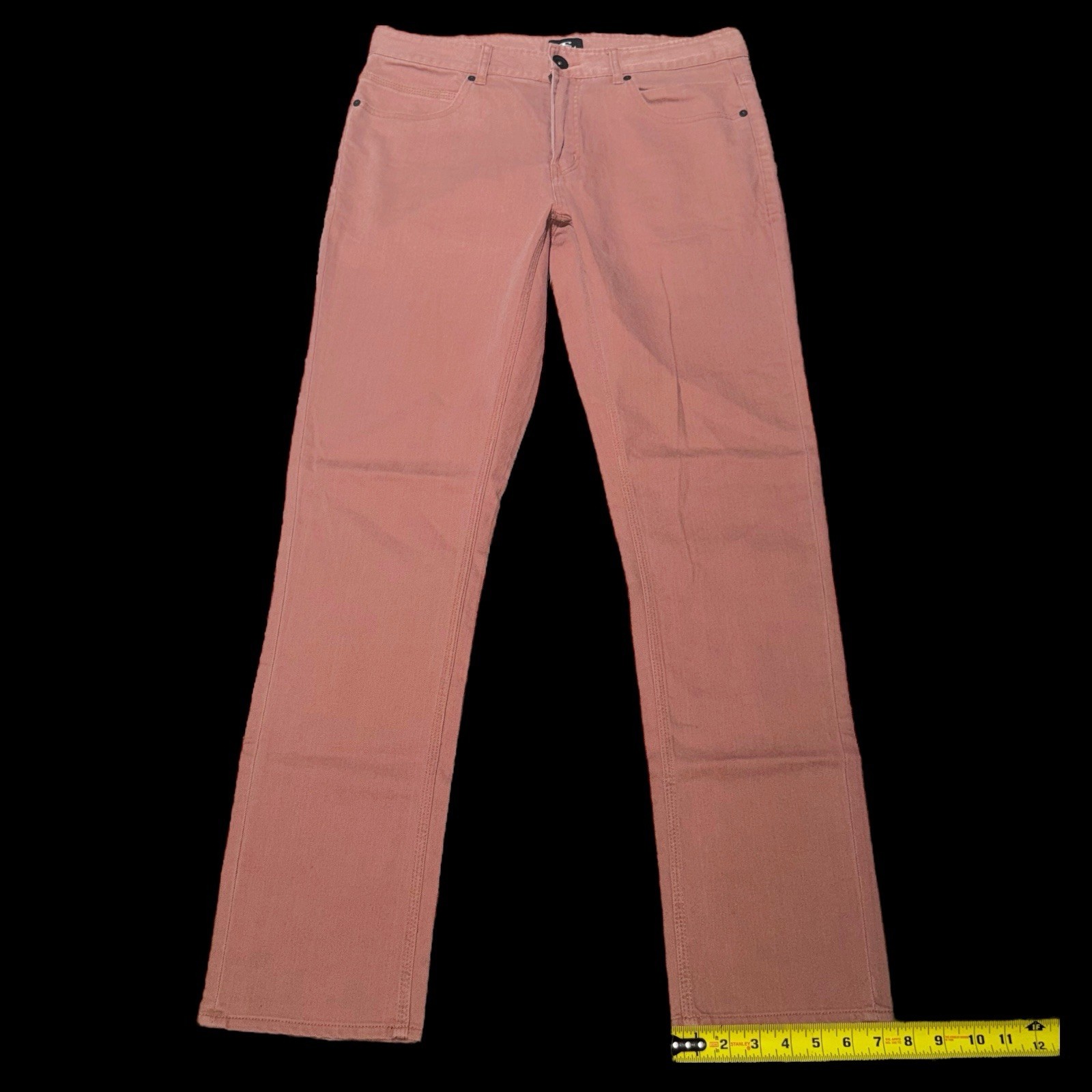 O’neill Men’s 33 Pink Denim Jean Pants 98% Cotton 2% Elastane (Fast Shipping)
