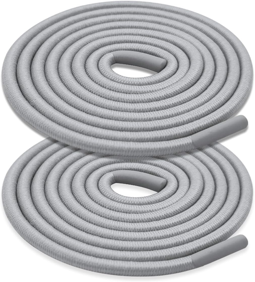 Elastic Shoelaces for On Cloud 5/6 Sneakers, 2.5mm No Tie Stretch Round Replacem