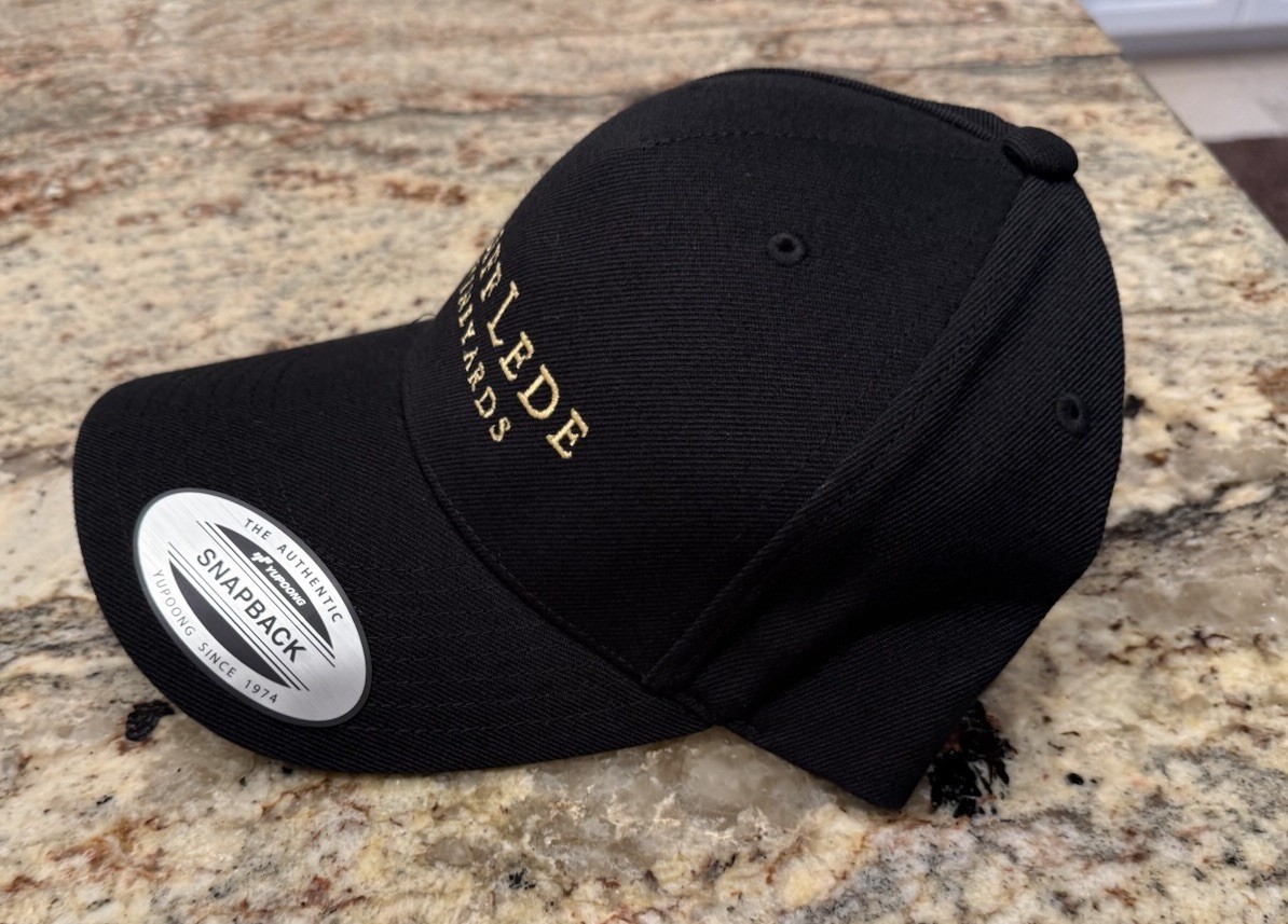 Cliff Lede Vineyards snapback Hat The Classics By Yupopng Acrylic/Wool Black