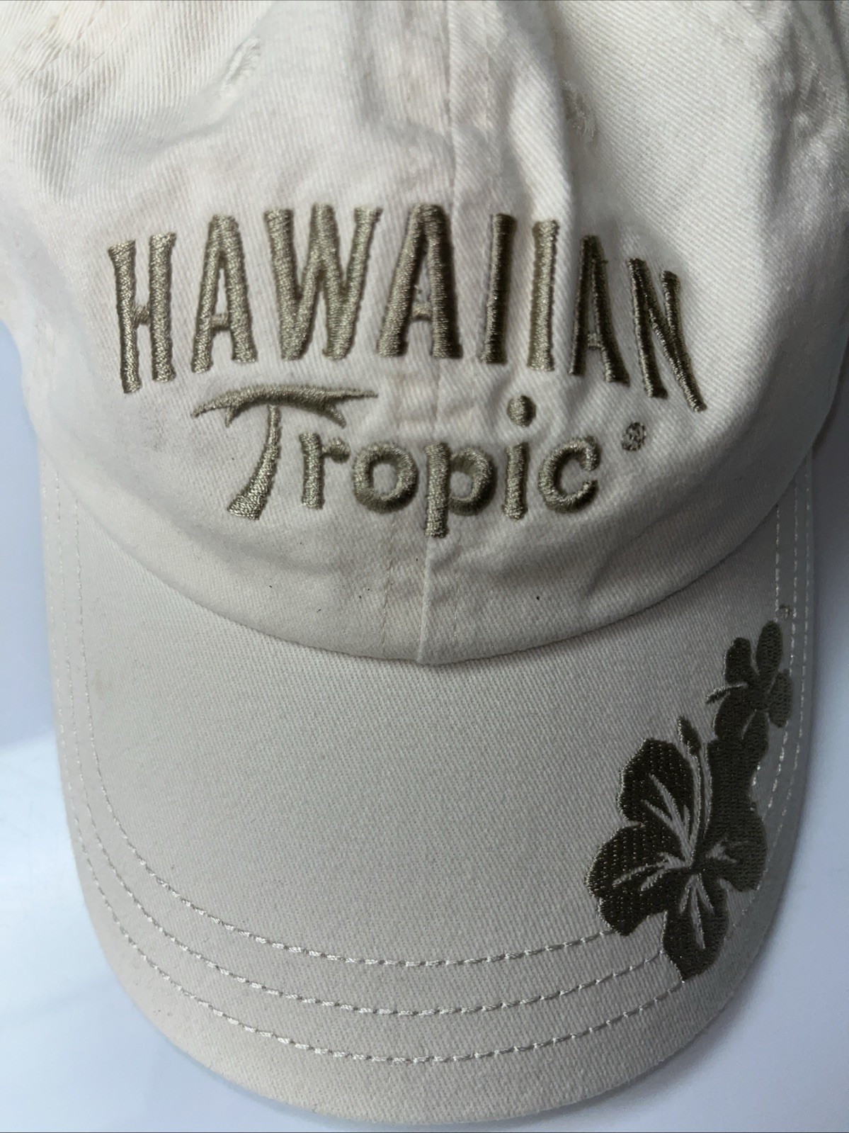 Hawaiian Tropic Men’s Baseball Cap With Adjustable Fit Never Worn