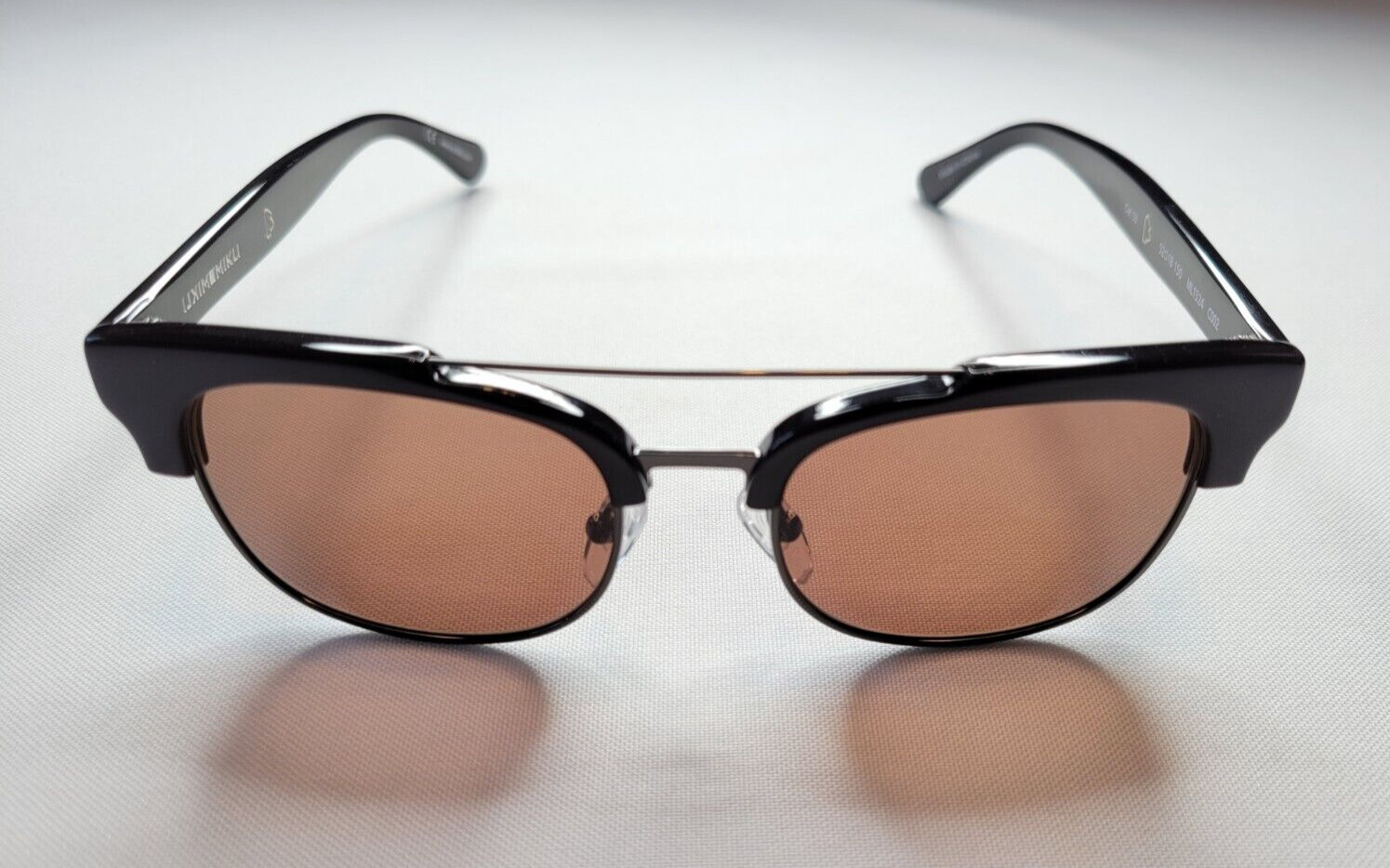 MIKLI BY ALAIN MIKLI ML1324 C002 CHOCOLATE UNISEX SUNGLASSES