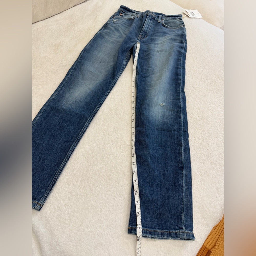 🌴 Ética Scarlet Mid-Rise Slim Jeans — Beach Break (Size 26) — NWT
